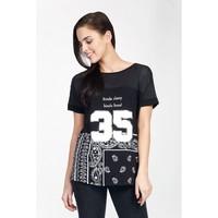 35 bandana airtex mix tee