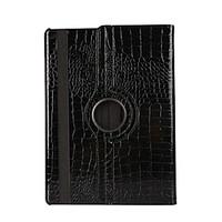 360 Degree Crocodile Pattern PU Leather Flip Cover Case for iPad 4/3/2 (Assorted Colors)