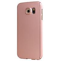 360-Degree All-Inclusive PC Material Solid Phone Case for Samsung Galaxy S6/S6 Edge/S7/S7 Edge