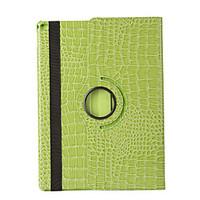 360 Degree Crocodile Pattern PU Leather Flip Cover Case for iPad Mini 3/2/1 (Assorted Colors)