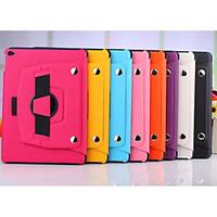 360 Degree Rotating Split Hand Strap Leather Case Stand Cover for Apple iPad 2/3/4(Assorted Colors)