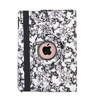 360 Degree Blue And White Porcelain PU Leather Flip Cover Case for iPad Air (Assorted Colors)