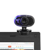 360 Degrees Rotary 12M USB 2.0 HD Webcam Camera Web Cam with Built-in MIC Mini Clip for PC Laptop