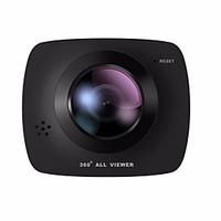 360 action camera 360 360 panorama with two lenses with LCD wi-fi camera action sports camera support app management