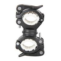 360 degree rotation cycling bike bicycle flashlight torch mount led he ...