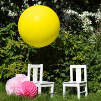 36 inch Large Latex Balloon Yellow