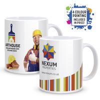 36 x Personalised Ceramic Mug 4 Colour print - National Pens