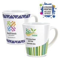 36 x Personalised Conical mug  4 colour print - National Pens