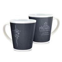 36 x Personalised Conical Mug - Funeral Services Designs - National Pens