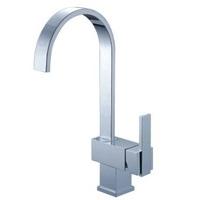 36cm tall waipori counter mounted curved monobloc basin mixer tap