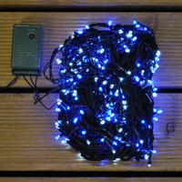 360 LED Blue & White Multi Function String Lights (Mains) by Snowtime