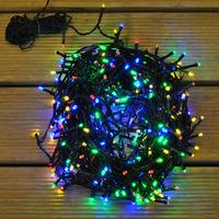 360 LED Multi-Coloured String Lights (Mains) by Kingfisher