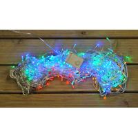 360 Multi-Coloured LED Christmas Supabrights Snowing Icicle Lights by Premier