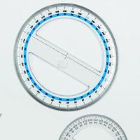 360 degree Protractors. 100mm diameter. Each