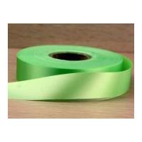 36mm Budget Acetate Satin Ribbon Apple Green