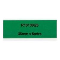 36mm bowtique double face satin ribbon kelly green