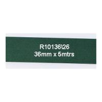 36mm Bowtique Double Face Satin Ribbon Green