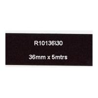 36mm Bowtique Double Face Satin Ribbon Black