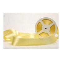 36mm Romandus Satin Blanket Binding Primrose Yellow