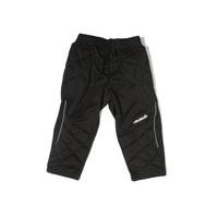 360 Kids 3/4 Protection Goalkeepers Padded Shorts Blk/White