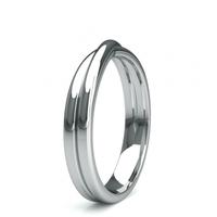 3.60mm Slight Comfort Fit Plain Shaped Wedding Band