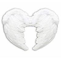 37 x 50cm white feather wings