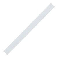 38mm Double Sided Satin Ribbon - White