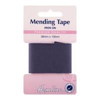 38mm Hemline Iron On Mending Repair Tape 1m Navy