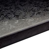 38mm bq lunar night round edge kitchen worktop l3m d600mm