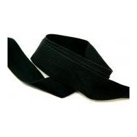 38mm Acrylic Webbing Binding Tape Black