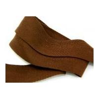 38mm Acrylic Webbing Binding Tape Brown