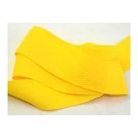 38mm acrylic webbing binding tape yellow