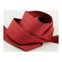 38mm Acrylic Webbing Binding Tape Wine