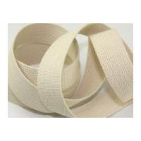 38mm simplicity cotton belting webbing oyster