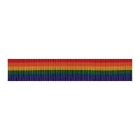 38mm Simplicity Belting Webbing Trimming Rainbow