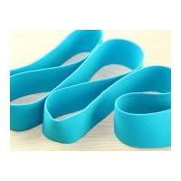 38mm prym soft elastic waist banding turquoise