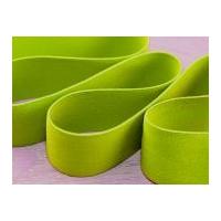 38mm prym soft elastic waist banding citrus green