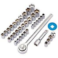 39pc 1/4&3/8 Socket Set