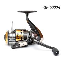 3Ball Bearings Left/Right Interchangeable Collapsible Handle Fishing Spinning Reel GF5000A 5.2:1