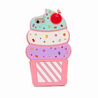 3D Cake Silicone Case for iPhone5/s/SE for iPhone 6s/6/6s Plus/6 Plus