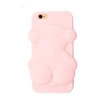 3D Lucky Bear Silicone Case for iPhone 7 7 Plus 6s 6 Plus SE 5s 5