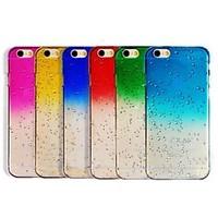 3d raindrop pc hard case for iphone 6 assorted colors