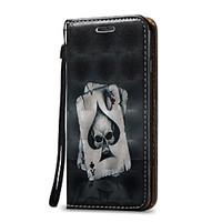 3D Relief Skull Pattern Super Magnetic Force Adsorption PU Phone Case for iPhone 7 Plus 7 6 Plus 6S 5 SE