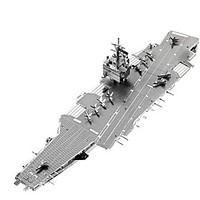3D Puzzles Metal Puzzles For Gift Building Blocks Model Building Toy Warship Aircraft Carrier 14 Years Up Toys