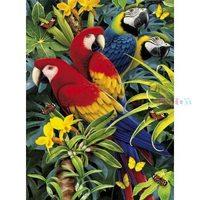 3D Magic - Majestic Macaws Jigsaw Puzzle