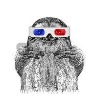 3d Sloth Poster