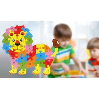 3D Wooden Educational Animal Puzzle