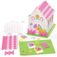 3D Pony Stable Kits (Pack of 10)