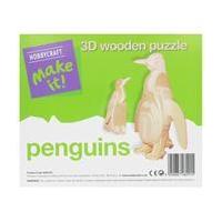 3D Wooden Penguin Puzzle