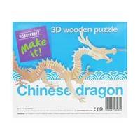 3D Wooden Chinese Dragon Puzzle
